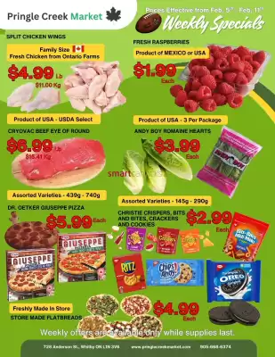 Pringle Creek Market flyer (valid until 11-02)