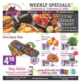 The Market Stores flyer week 6 Page 1