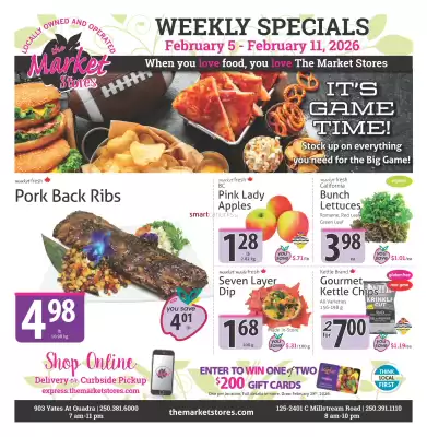 The Market Stores flyer (valid until 11-02)