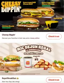 Magazine Burger King Pagină 1