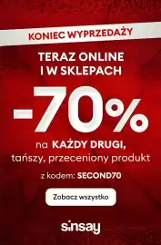 Sinsay gazetka Strona 1