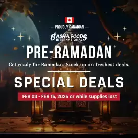 Basha Foods flyer Page 1