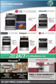 Trail Appliances flyer Page 4