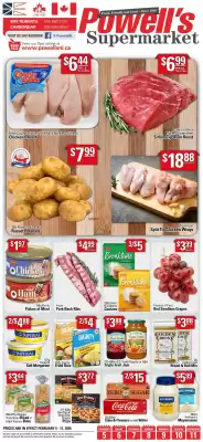 Powell's Supermarket flyer (valid until 11-02)