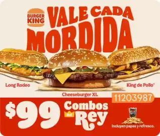 Catálogo Burger King Página 1