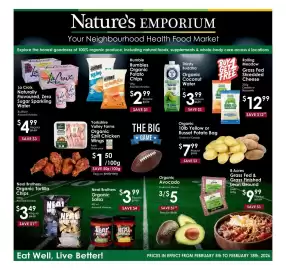 Nature's Emporium flyer week 6 Page 1