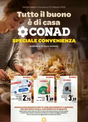 Volantino Conad Superstore (valido fino al 15-02)