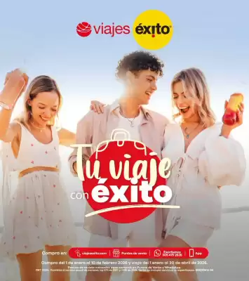 Catálogo Viajes Éxito (válido hasta 10-02)