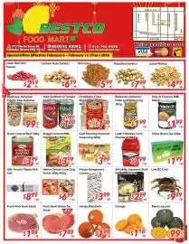 Bestco Food Mart flyer week 6 Page 1