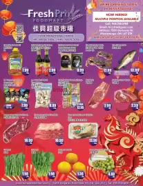 FreshPro Foodmart flyer week 6 Page 1
