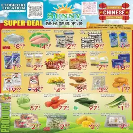Sunny Food Mart flyer week 6 Page 1