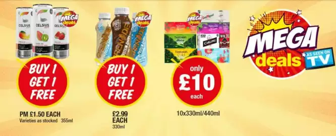 Premier Stores leaflet Page 1