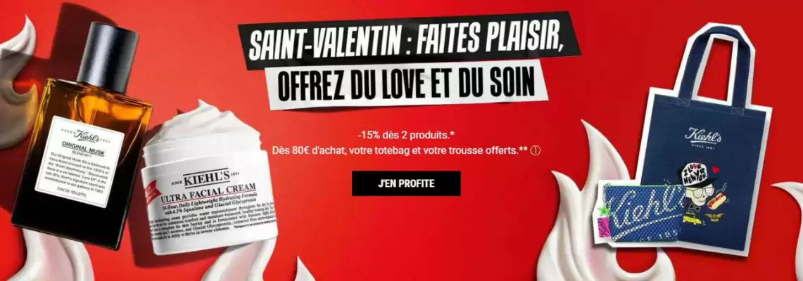 Catalogue Kiehl's (valable jusqu'au 14-02)