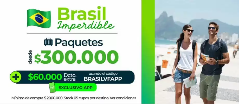 Catálogo Viajes Falabella (válido hasta 19-02)