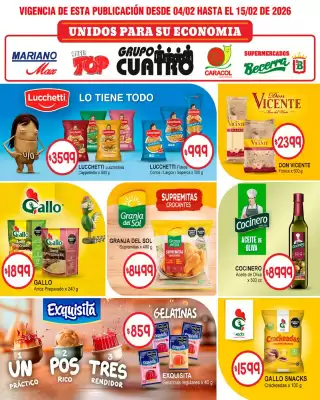 Catálogo Supermercados Top (válido hasta 15-02)