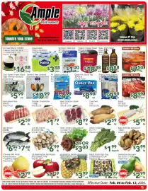 Ample Food Market flyer week 6 Page 1