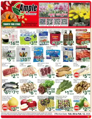 Ample Food Market flyer (valid until 12-02)