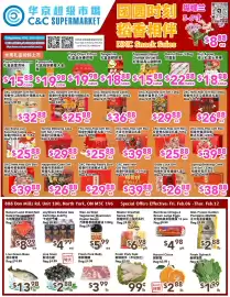 C&C Supermarket flyer week 6 Page 1