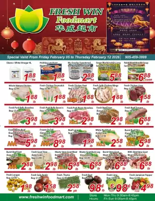 Fresh Win Foodmart flyer (valid until 12-02)