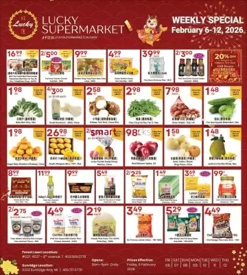 Lucky Supermarket flyer (valid until 12-02)