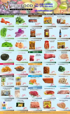 MultiFood Supermarket flyer (valid until 12-02)