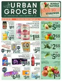 Urban Grocer flyer week 6 Page 1