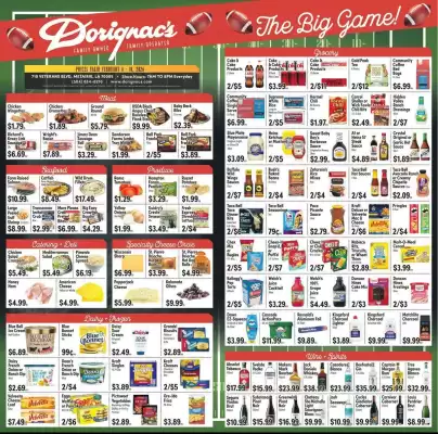Dorignac's Food Center weekly ad (valid until 10-02)
