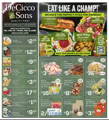 DeCicco & Sons weekly ad (valid until 12-02)