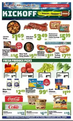 Lishman's City Market weekly ad (valid until 10-02)