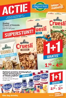 Dagwinkel folder (geldig t/m 15-02)