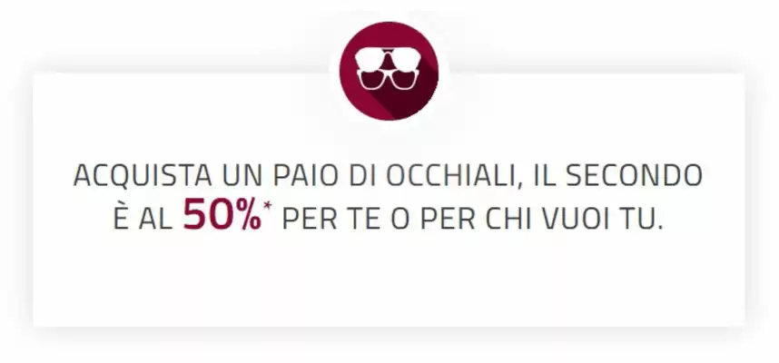 Volantino Spaccio Occhiali Vision (valido fino al 17-02)