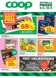 Coop reklamblad vecka 7 Sida 1