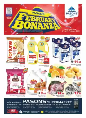 Pasons catalogue (valid until 8-02)