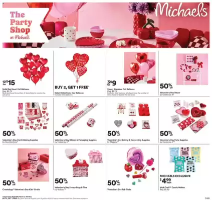 Michaels weekly ad (valid until 14-02)