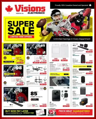 Visions Electronics flyer