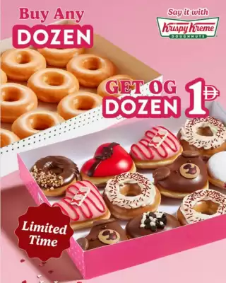 Krispy Kreme catalogue (valid until 9-02)