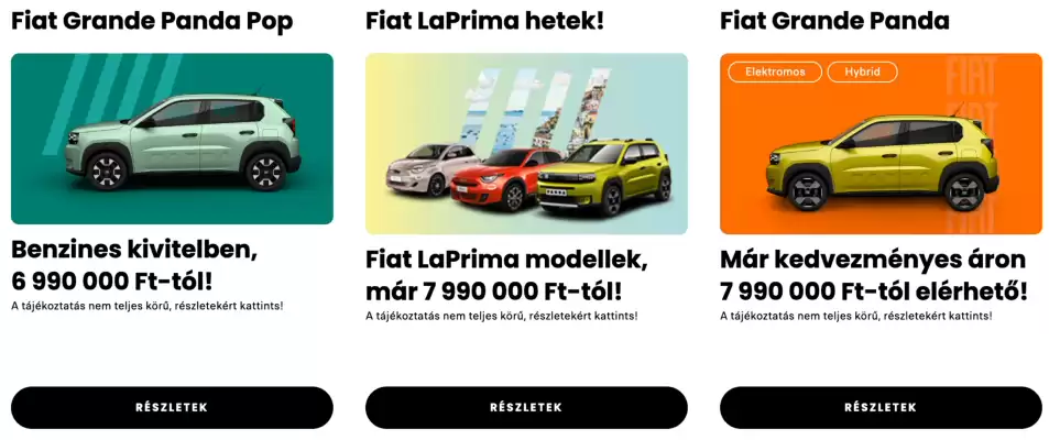 Fiat akciós újság (érvényes eddig: 19-02)