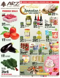 Arz Fine Foods flyer week 6 Page 1