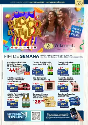 Catálogo Villarreal Supermercados (válido até 8-02)