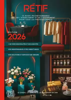 Catalogue Retif (valable jusqu'au 31-12)