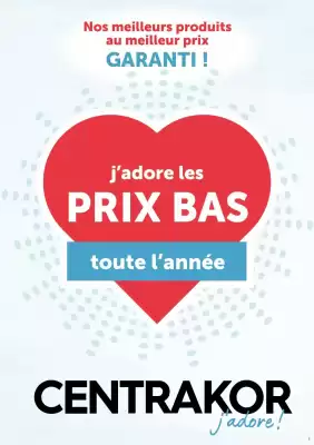 Catalogue Centrakor (valable jusqu'au 28-02)