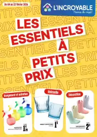 Catalogue L'incroyable page 1