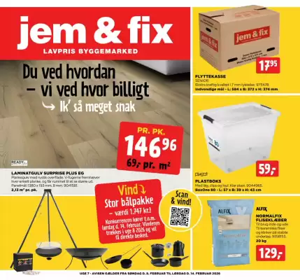 Jem & fix tilbudsavis