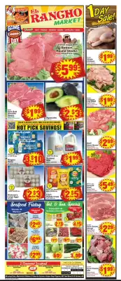 Supermercado El Rancho weekly ad (valid until 10-02)