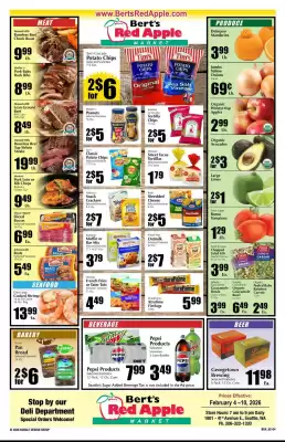 Bert's Red Apple weekly ad (valid until 10-02)