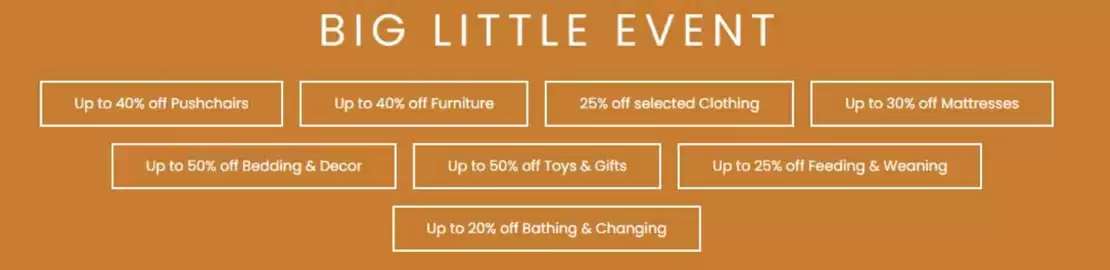 Mamas & Papas leaflet Page 1