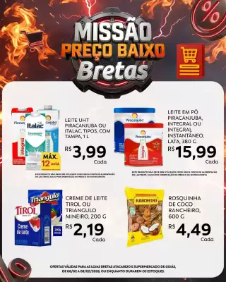 Catálogo Supermercados Bretas (válido até 8-02)