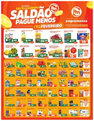 Catálogo Supermercados Pague Menos (válido até 7-02)