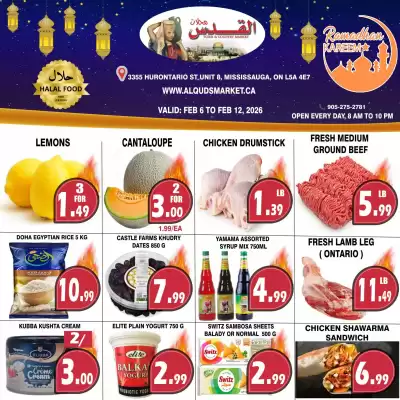 Al-Quds Supermarket flyer (valid until 12-02)