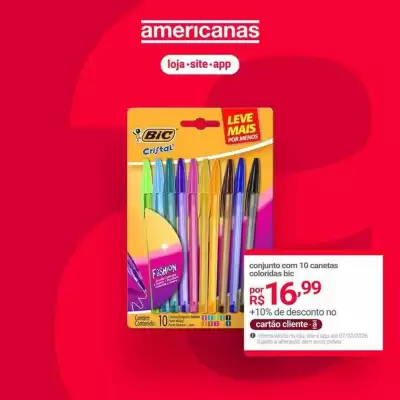Encarte Lojas Americanas (válido até 7-02)